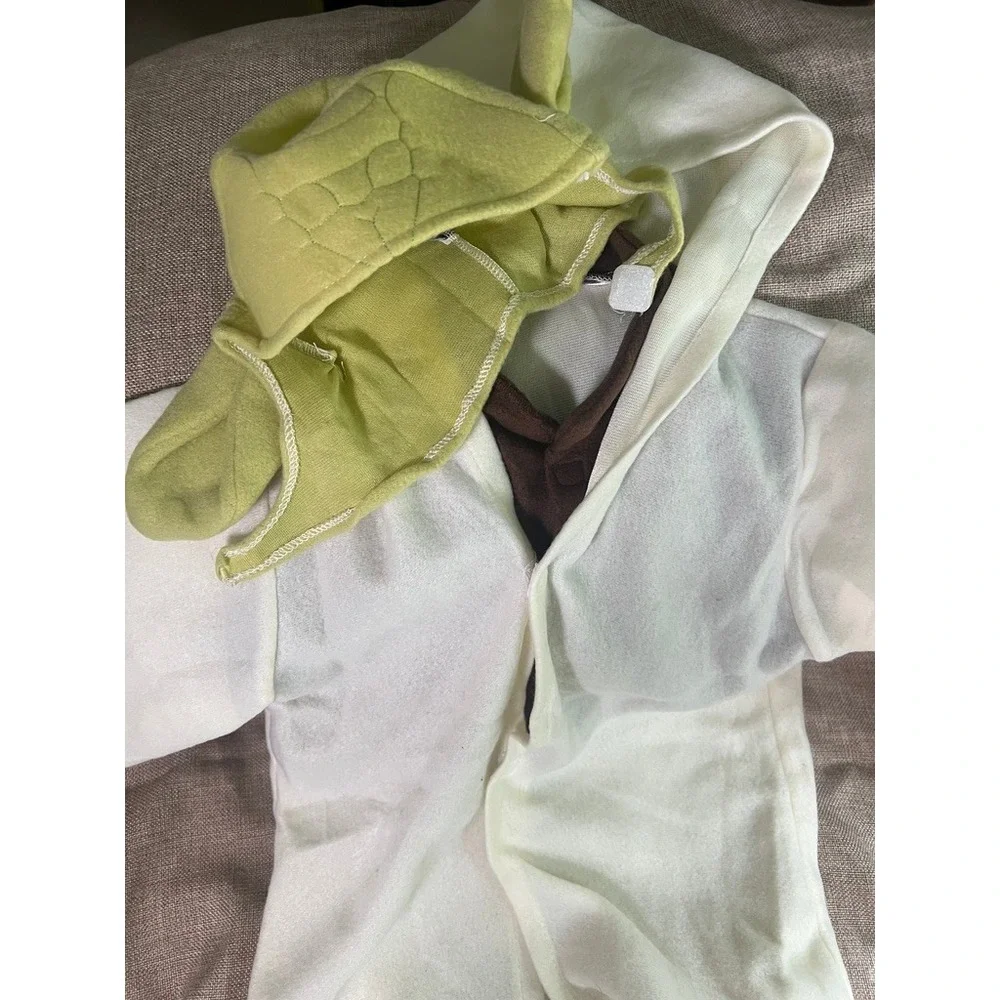 Star Wars Costume Baby Yoda Toddler Hooded Robe‎ Ears Disney 24 Months